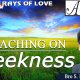 TW28| Teaching on Meekness