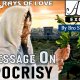 TW15| A Message on Hypocrisy